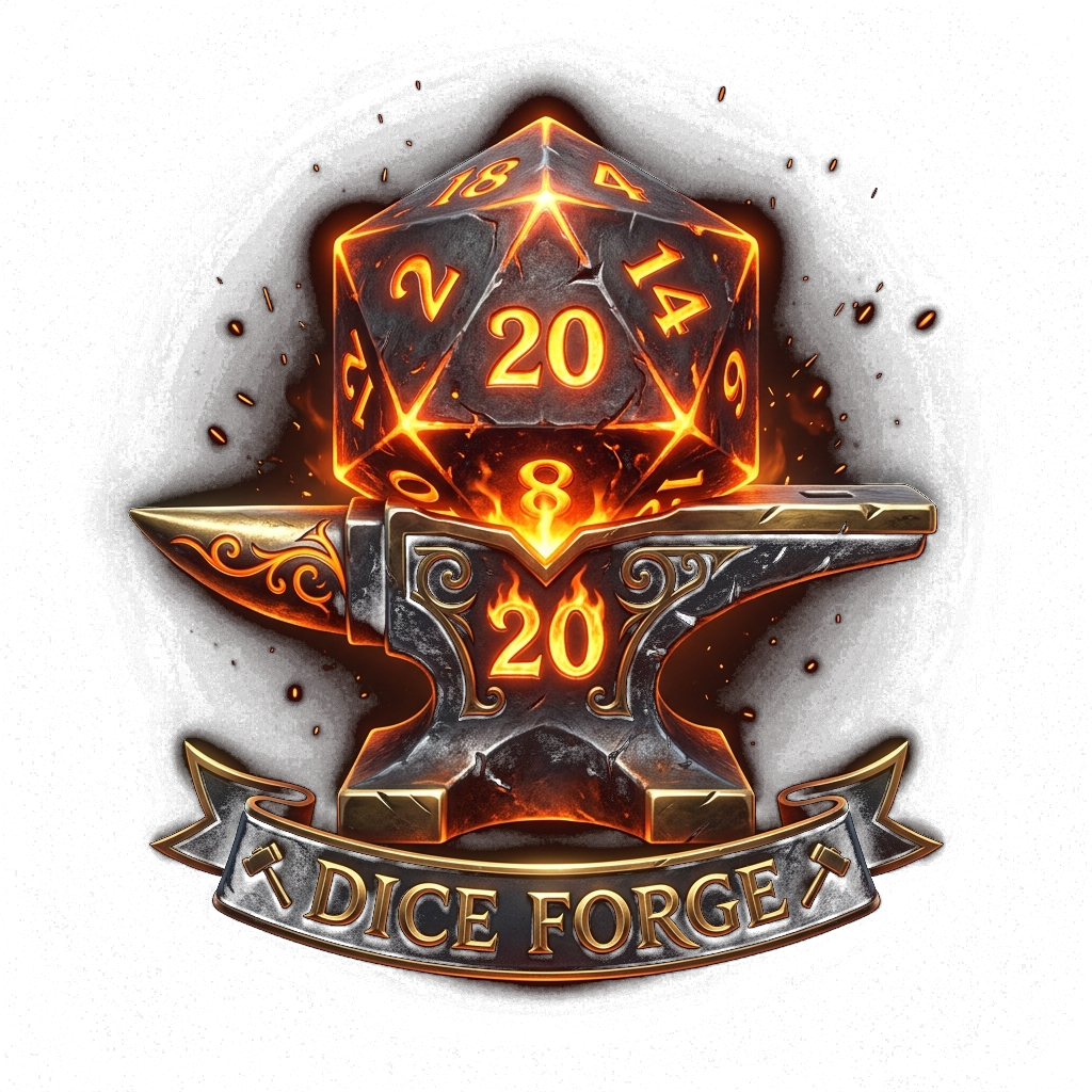 DiceForge Logo